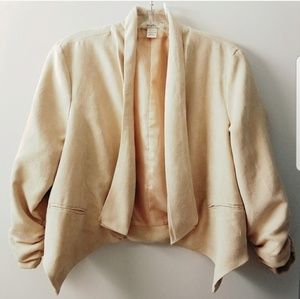 Faux Suede Jacket